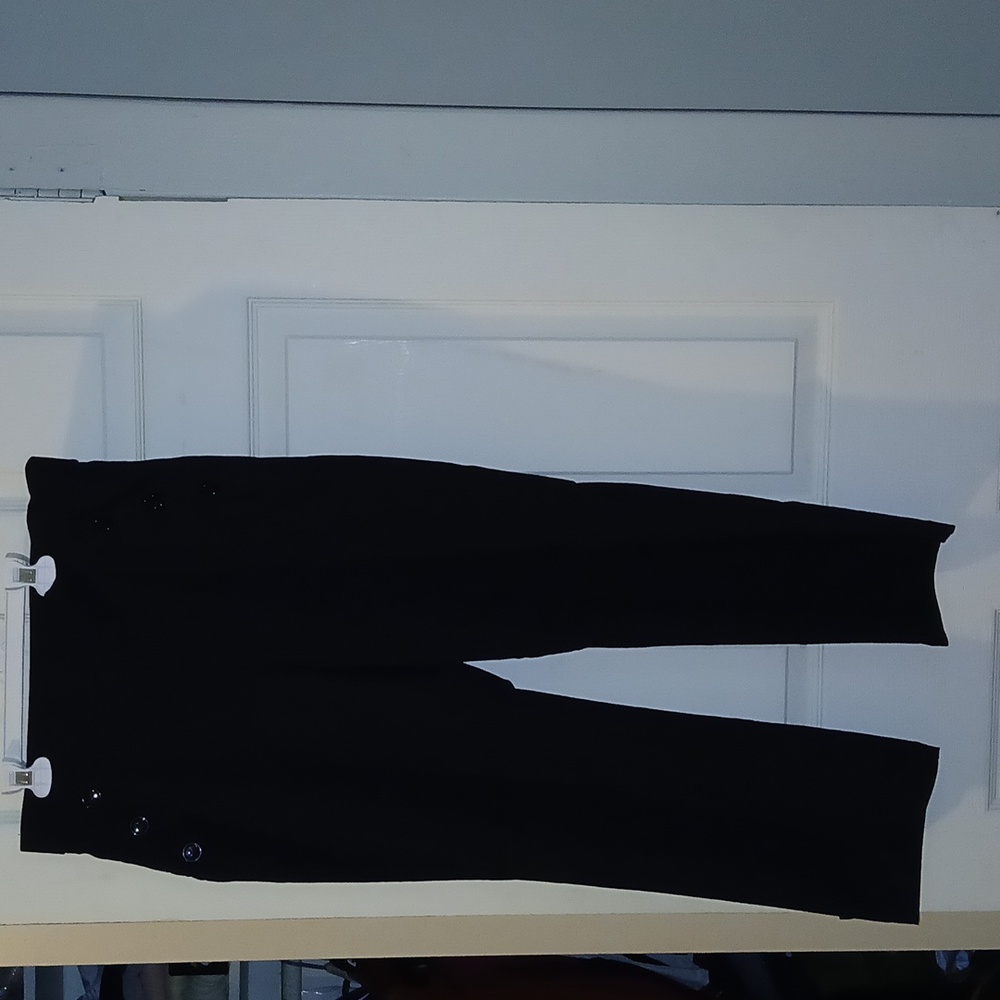 Women's black trousers.